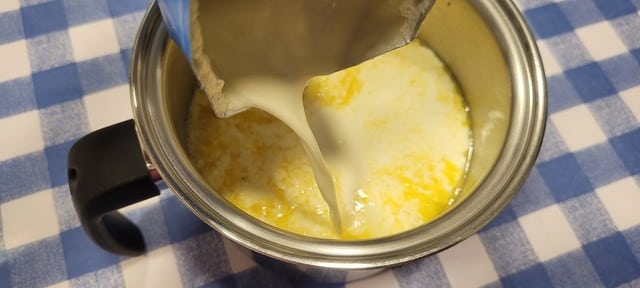 Añadir la nata Añadir la nata