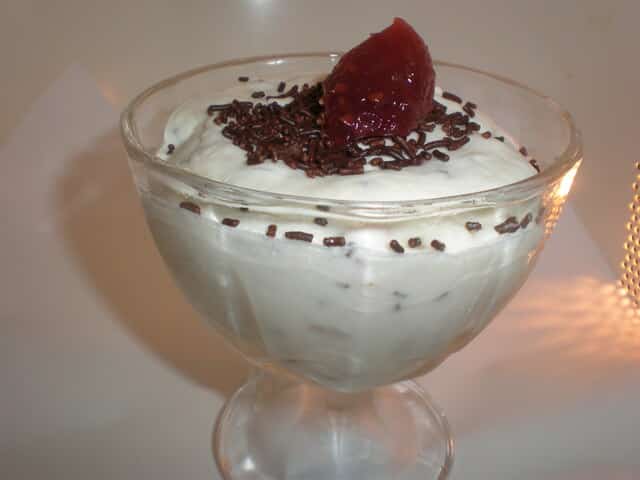 Helado de Tutti Frutti Helado de Tutti Frutti