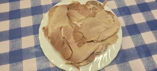 Jamón casero troceado